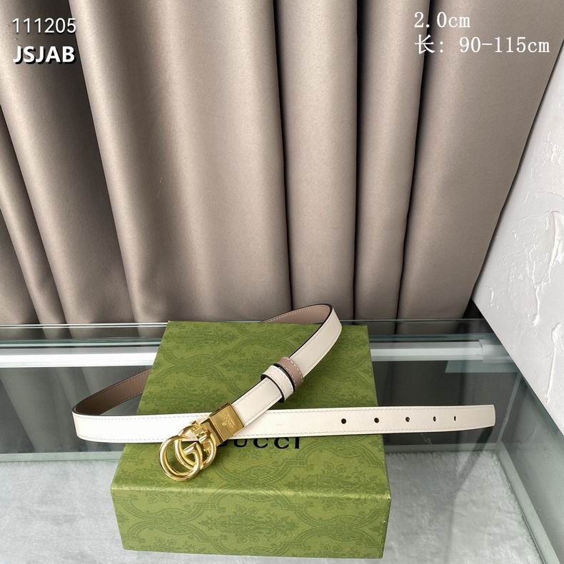 Gucci Belt 20mm 90-115cm 8L01